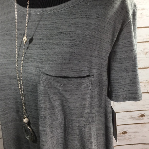 New with tags LuLaRoe Carly Grey Dress - Picture 6 of 7